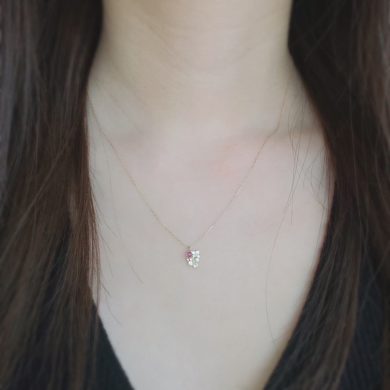 Necklace Wearing