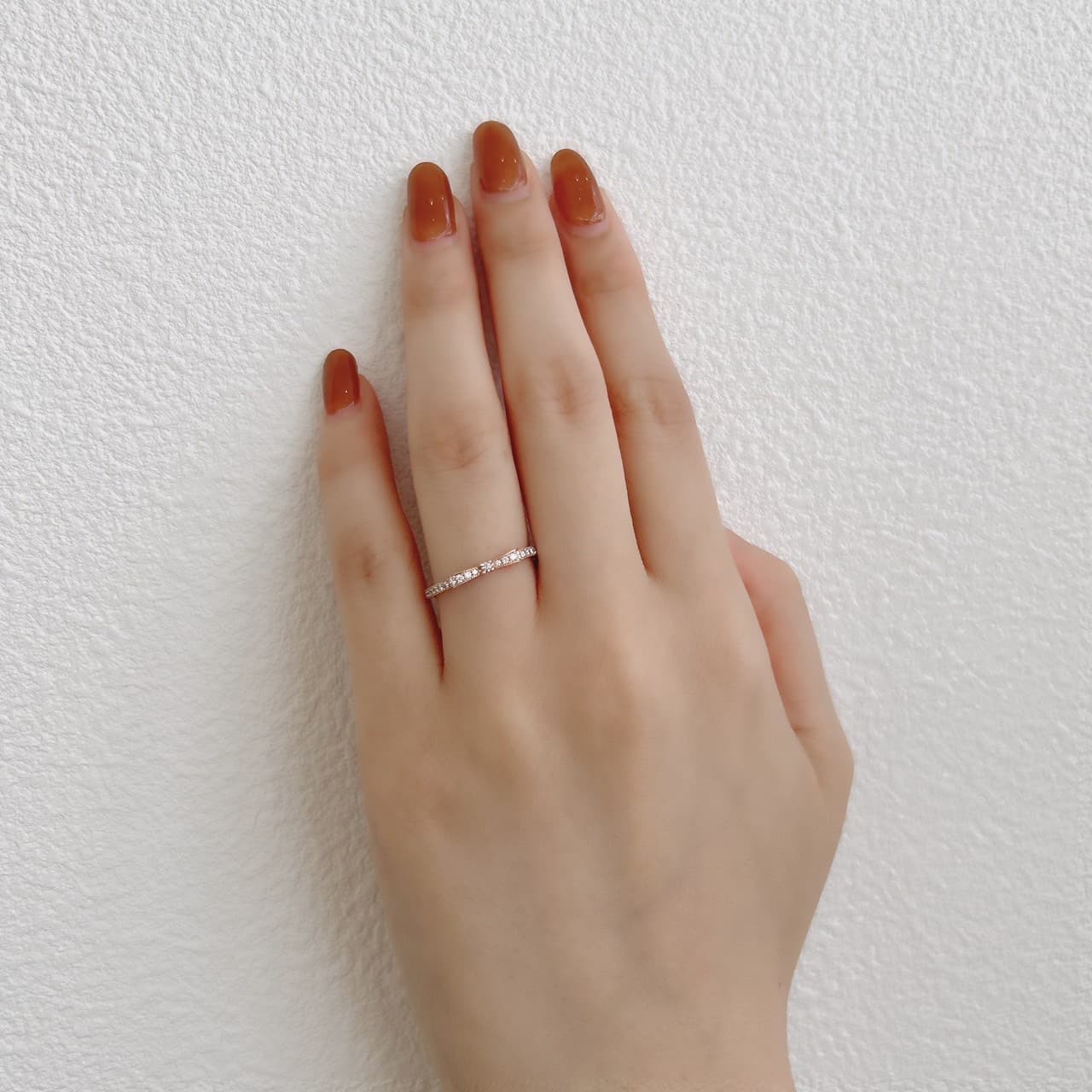 リング(ダイヤ/K18PG)198,000円 リング(ダイヤ/K18PG)198,000円