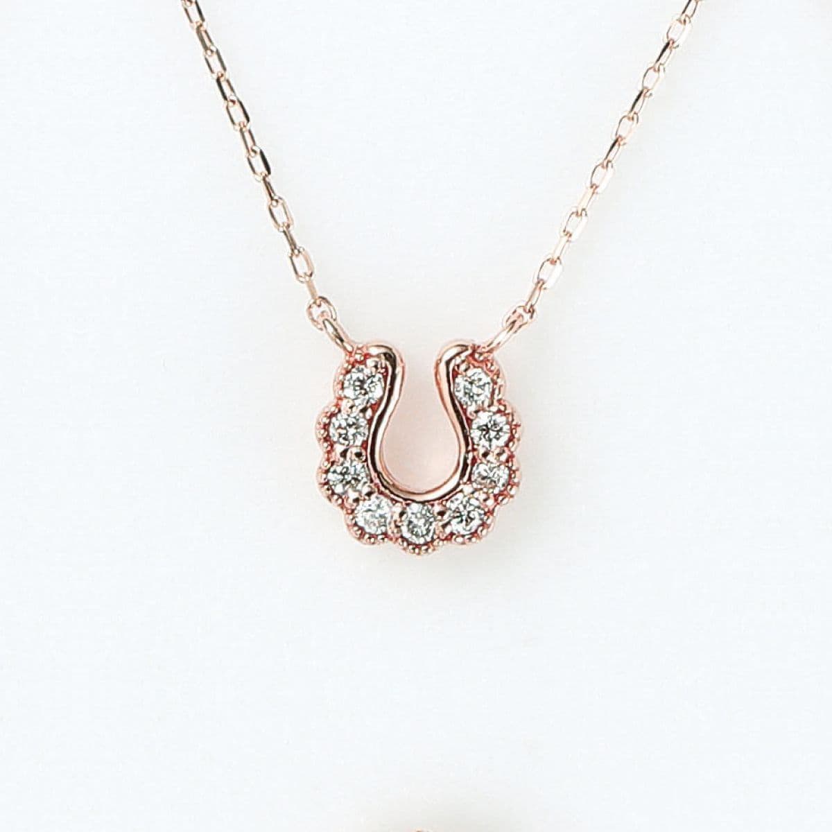 ネックレス(ダイヤ/K10ピンクゴールド)44,000円 ネックレス(ダイヤ/K10ピンクゴールド)44,000円