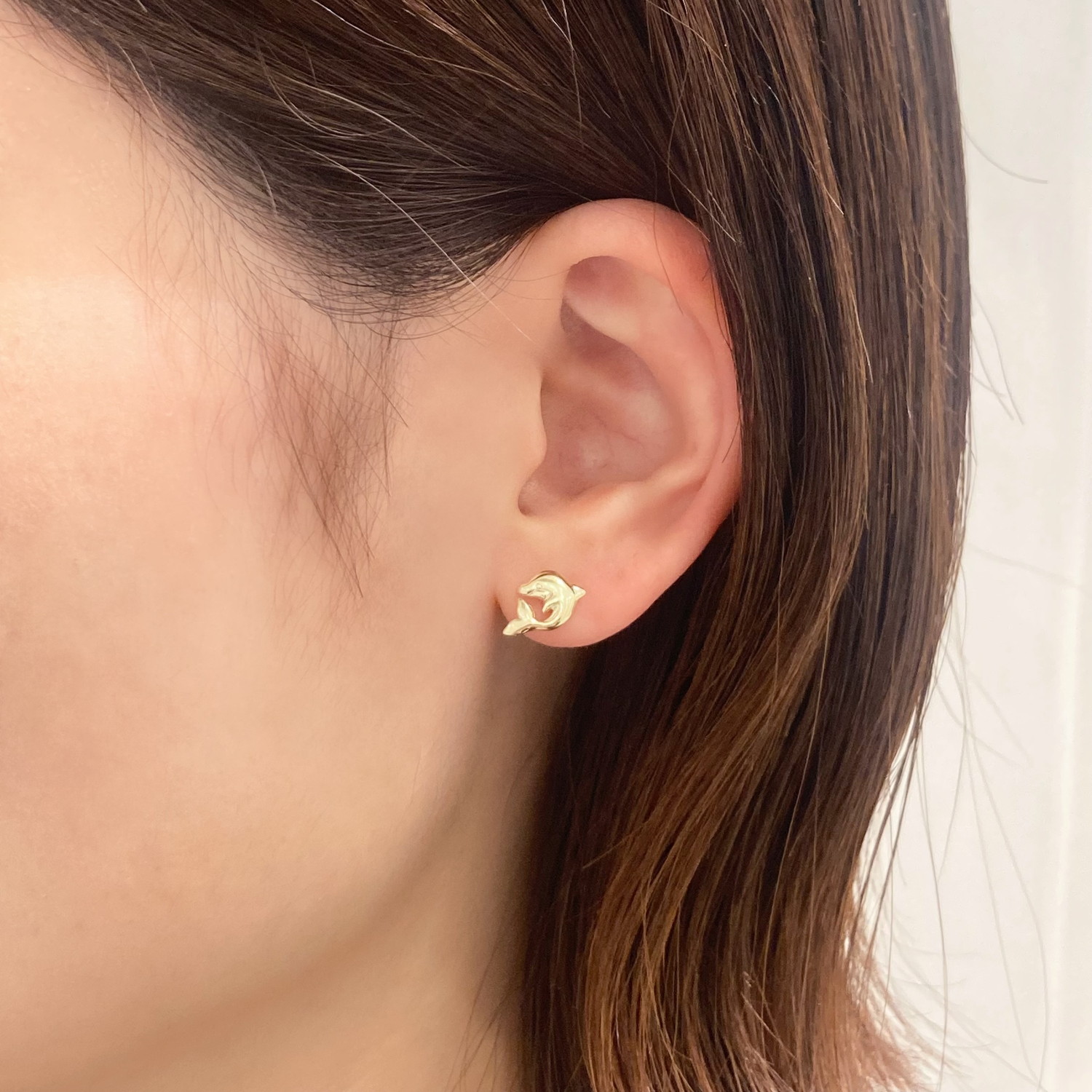 「イルカ」ネックレス、ピアス-4