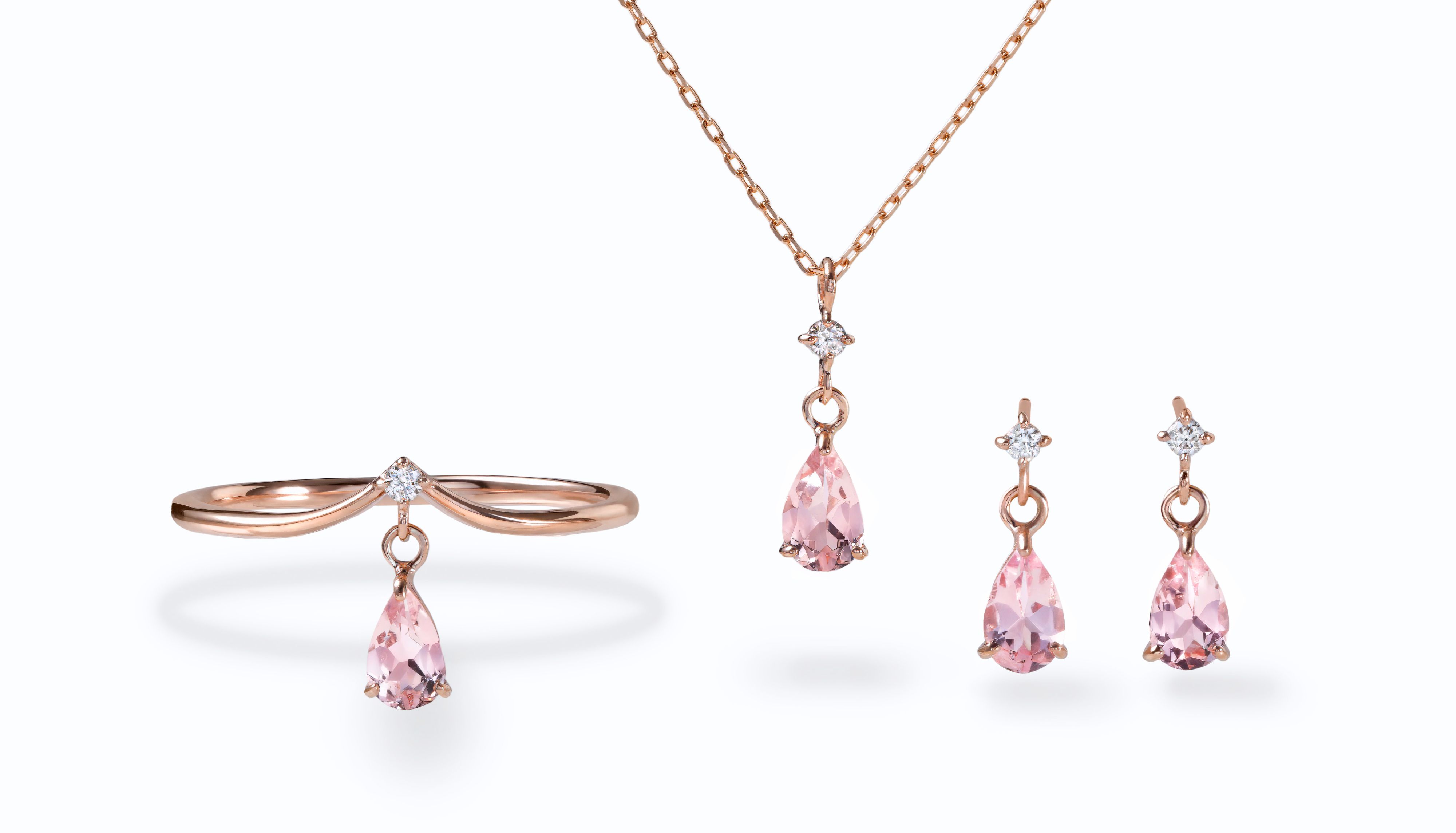 ‘さくら日和’- Necklace & Pierce&Ring- ‘さくら日和’- Necklace & Pierce&Ring-